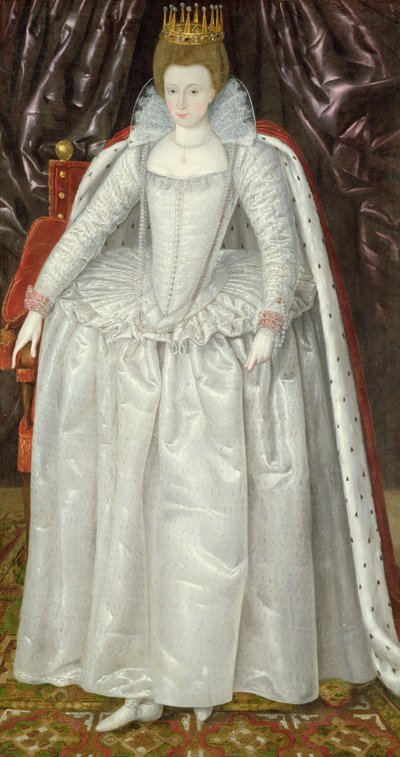 Portrait of Elizabeth Vernon, Countess of Southampton, c.1603 by English School